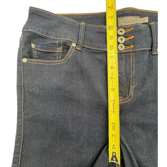 Torrid Feel The Fit Jegging Skinny Super Soft Jeans High Rise Size 16 Regular - Picture 3 of 9